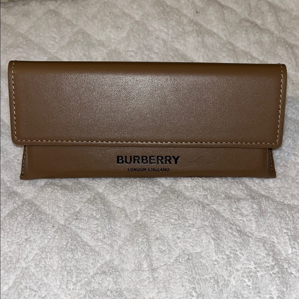 Burberry glasses case